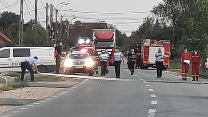 Accident de circulație cumplit în județul Argeș, doi oameni au murit 