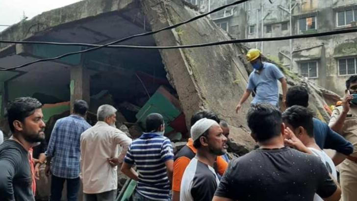 India: 10 oameni au murit, alte zeci sunt dispăruți,, după prăbușirea unei clădiri (sursă foto: Basherkella)