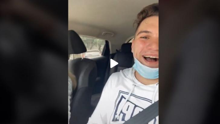 VIDEO - Un tânăr român și-a riscat viața doar pentru câteva like-uri pe net - Ce a putut să facă în trafic