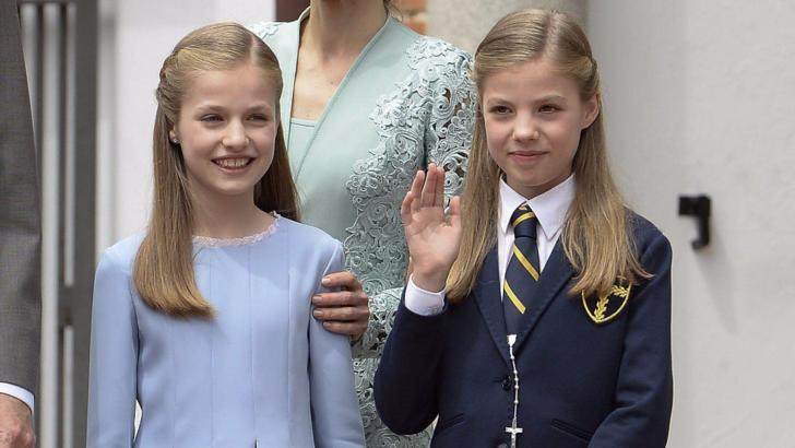 Alertă epidemiologică în Casa Regală a Spaniei, Cele două prințese, în carantină