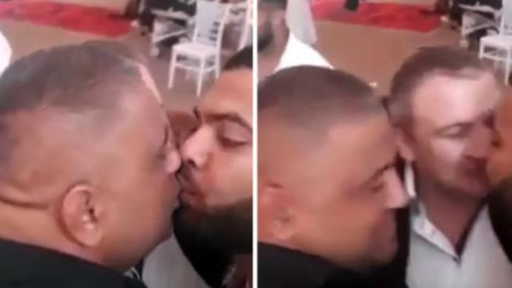 Un viceprimar PSD, sărut pe GURĂ cu un interlop al găștii violente ”Spaima Adjudului” - Reacția edilului FOTO-VIDEO