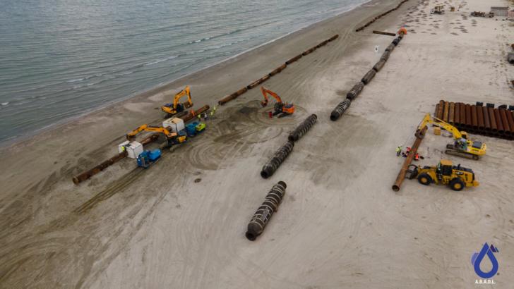 A început a doua etapă a proiectului de stopare a eroziunii costiere. Cu cât se vor mări plajele