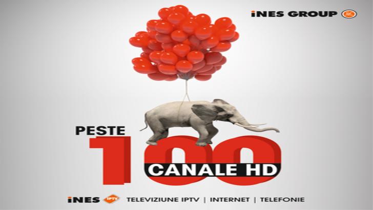 iNES GROUP, primul operator din România cu peste 100 de canale HD într-o grilă unică!