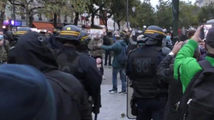 Proteste Franta dupa restrictiile din cauza COVID-19