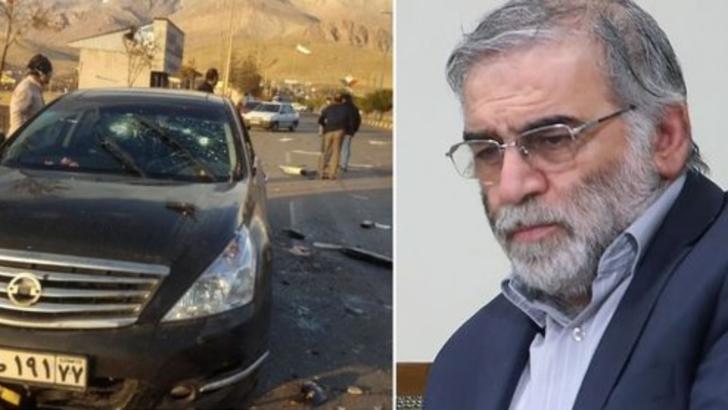 Cum a fost ucis "tatăl" programului nuclear iranian. O mitralieră controlată de la distanță, folosită în atac