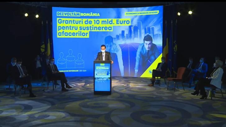 Programul de guvernare al PNL pe următorii 4 ani: Pensiile majorate cu 46%, salariul mediu ajunge la 1.000 euro, alocații dublate - VIDEO