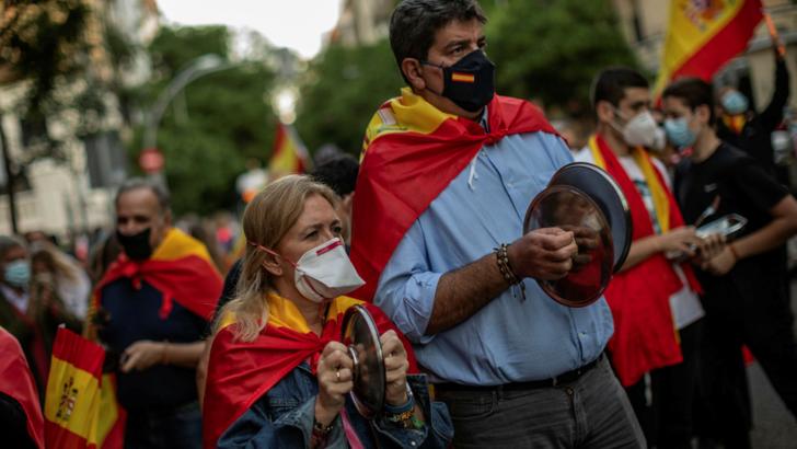 spania proteste