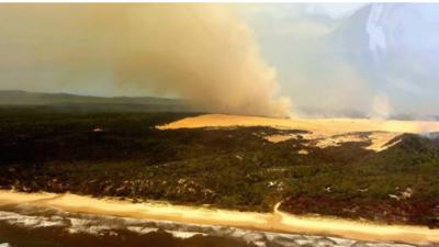 Australia, lovită din nou de incendii de vegetație. Ce se întâmplă cu focul din Insula K’gari