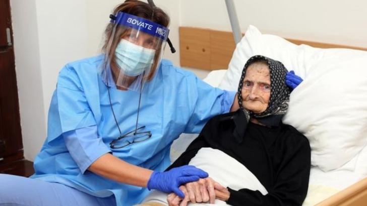 Cum s-a vindecat de COVID-19 o femeie de aproape 100 de ani în Croația Foto: Croatiaweek.com