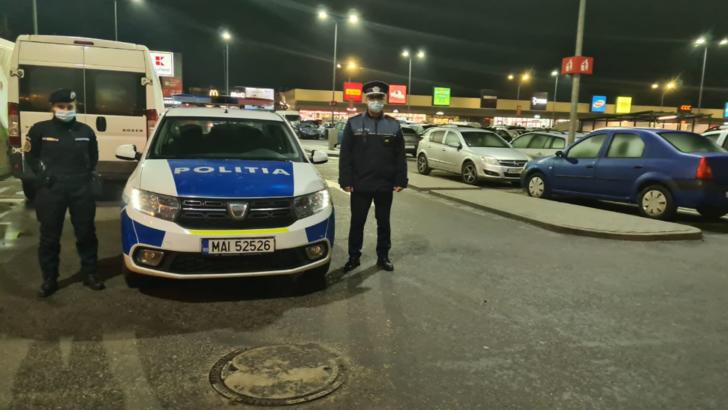 Șofer BEAT, urmărit în trafic de polițiștii din Vrancea