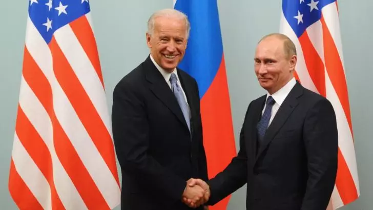 Joe Biden și Vladimir Putin, martie 2011