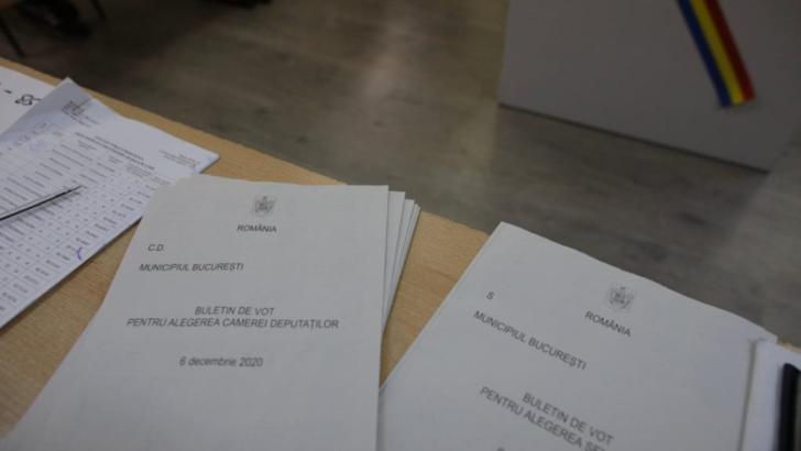 Alegeri parlamentare 2020. Amendă de 600 de lei pentru un vasluian care și-a făcut poză la buletinul de vot