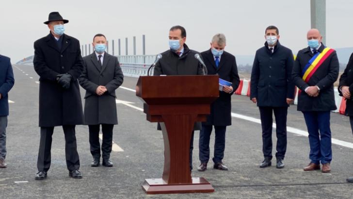 Orban, la inaugurarea primilor kilometri de autostradă din Moldova: E timpul să primiți ceea ce PSD promite de 30 de ani
