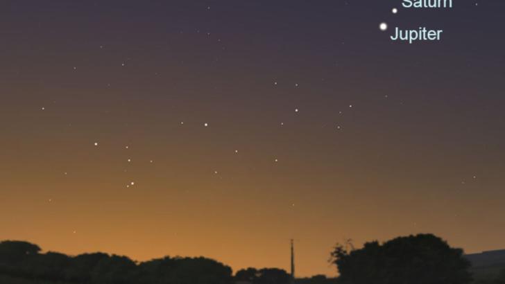 VIDEO | „Steaua magilor” - fenomen rar pe cer. Alinierea planetelor Saturn și Jupiter nu a mai fost vizibilă cu ochiul liber de 800 de ani
