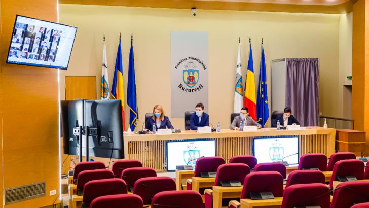 Prima ședință a Consiliului General al Capitalei condusă de Nicușor Dan: Sprijin de urgență pentru instituțiile culturale independente