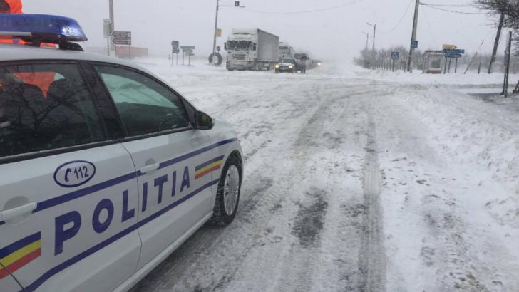 Cod GALBEN de ninsori viscolite. Rafale de până la 120 km/h