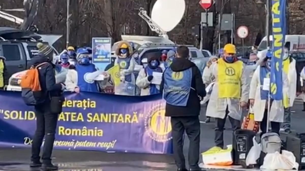 Miting de protest, pe 11 martie, în București. Sindicatul „Solidaritatea Sanitară” – nemulțumit de ce oferă Guvernul