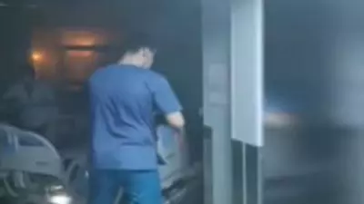 Fum gros la ATI Sf. Pantelimon