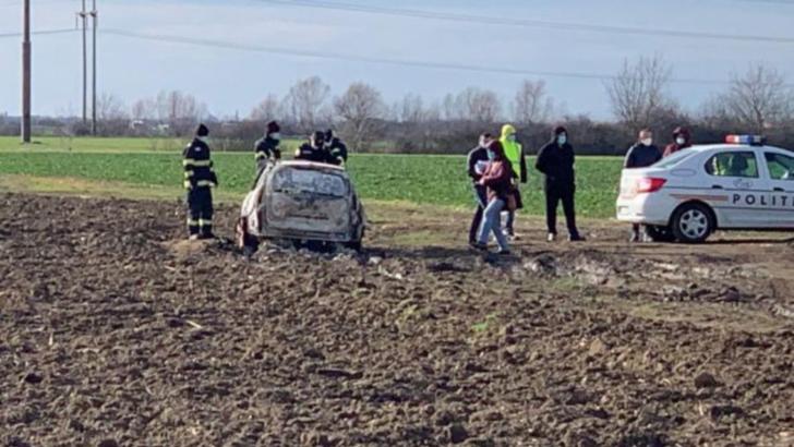 Noi detalii în cazul bărbatului găsit carbonizat într-o mașină, lângă Timișoara: cine era și ce a făcut înainte să moară