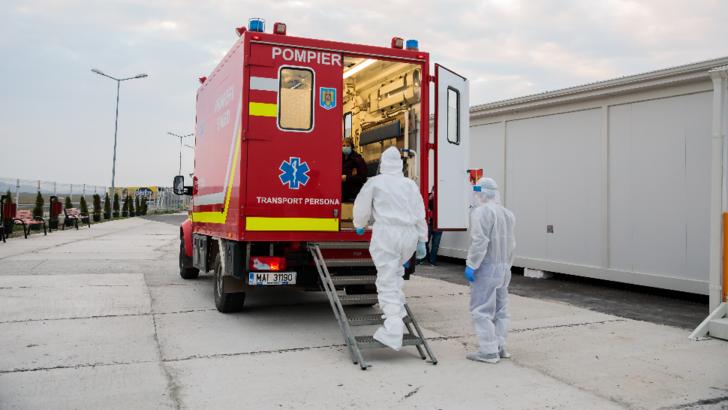 Spitalul mobil Covid din Lețcani se închide. Pacienții, evacuați de urgență  / Foto: Inquam Photos, Liviu Chirica