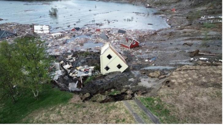 Alunecare de teren în Norvegia: Autorităţile au anunţat că au găsit un al cinclilea cadavru