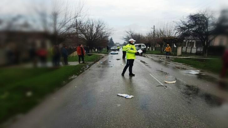 Accident grav în Olt: O femeie a murit spulberată de un autoturism 
