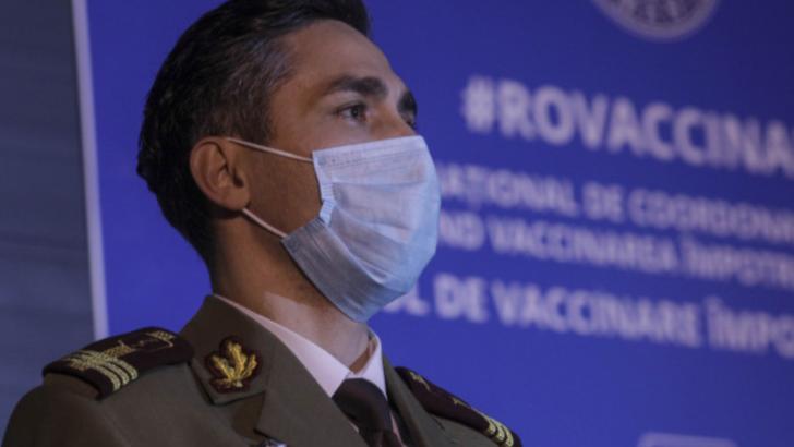 Valeriu Gheorghiță, medic militar, coordonatorul campaniei de vaccinare (CNCAV) Foto: Inquam Photos/Octav Ganea