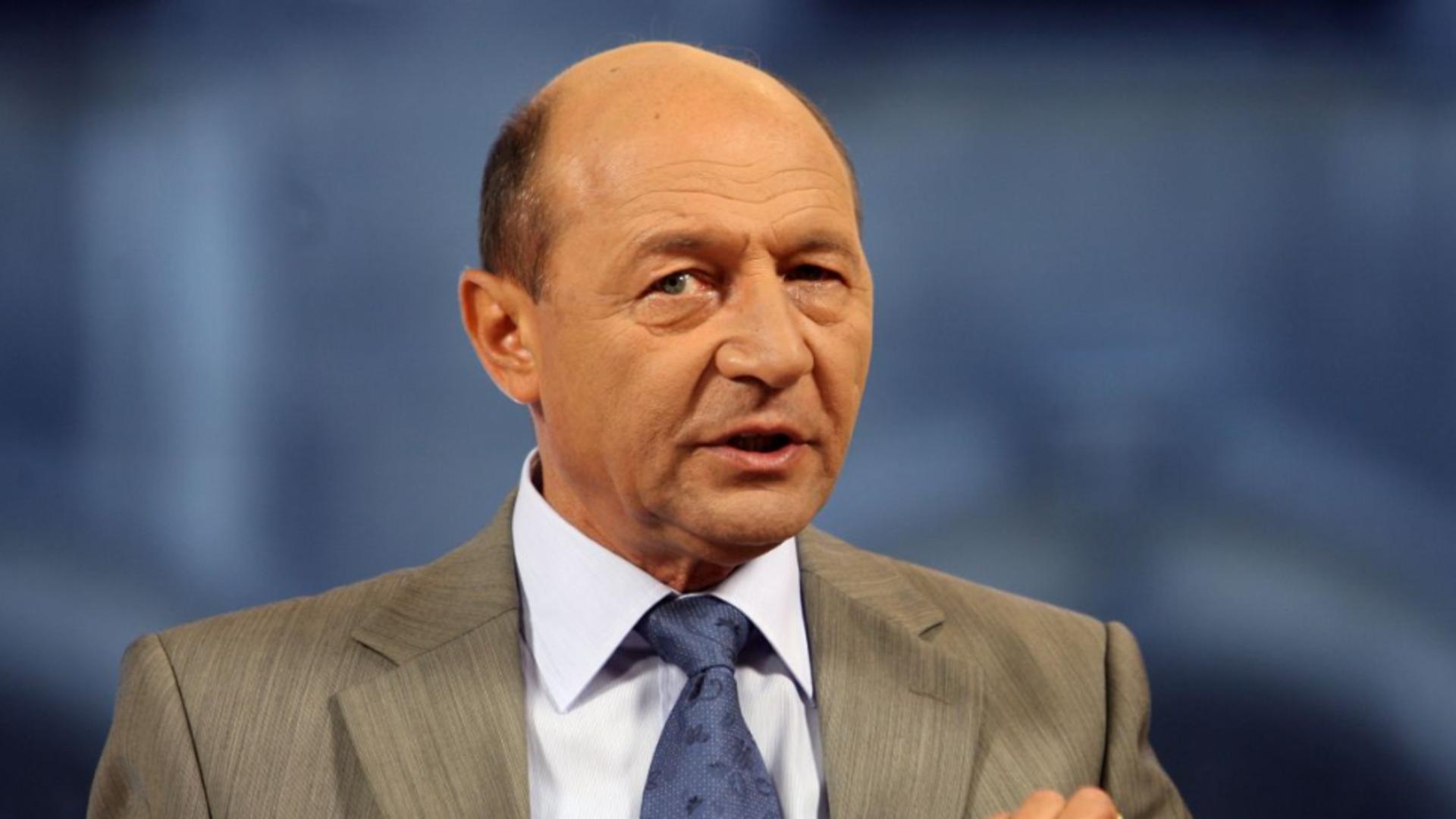 Fostul președinte al României Traian Băsescu
