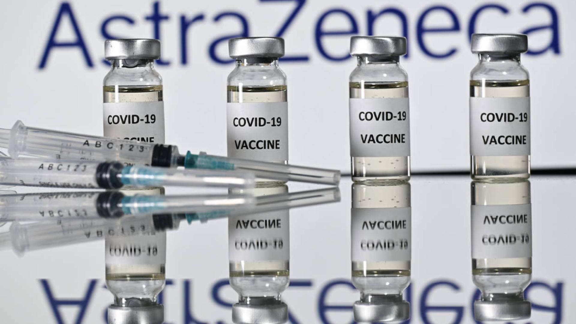 Fiole de vaccin Astra Zeneca