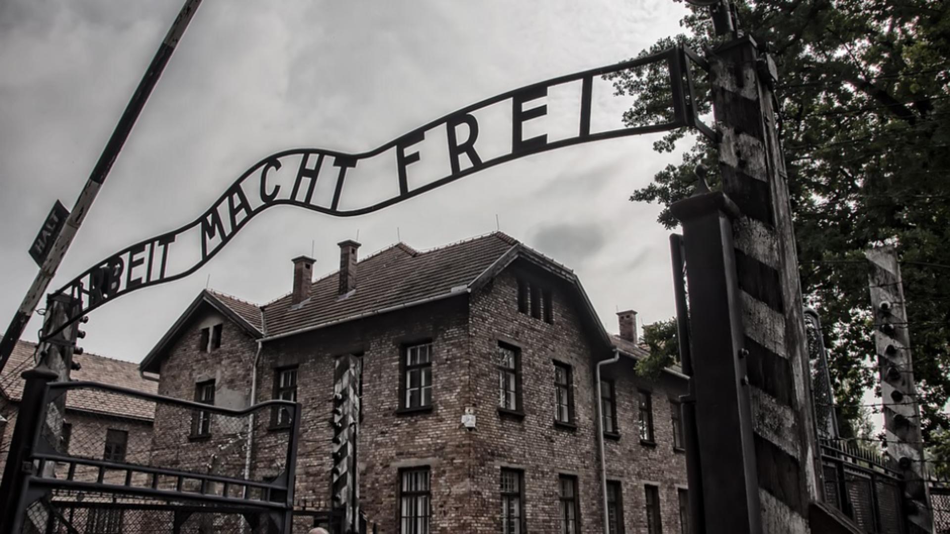 Auschwitz sau Auschwitz-Birkenau - lagăr de concentrare și exterminare al Germaniei naziste, construit în Polonia Foto: Pixabay.com