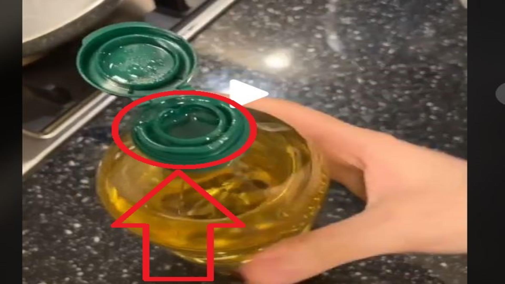 VIDEO – Care e utilitatea capacului din interiorul sticlei de ulei. Nu trebuie scos – Aproape nimeni nu știa la ce folosește