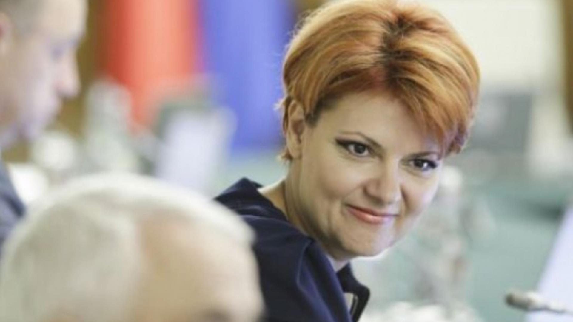 Lia-Olguța Vasilescu, primar Craiova, fost ministru PSD al Muncii Foto: Inquam Photos