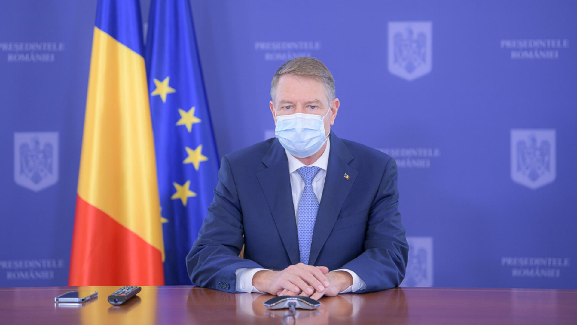 Președintele Klaus Iohannis. Foto: presidency.ro