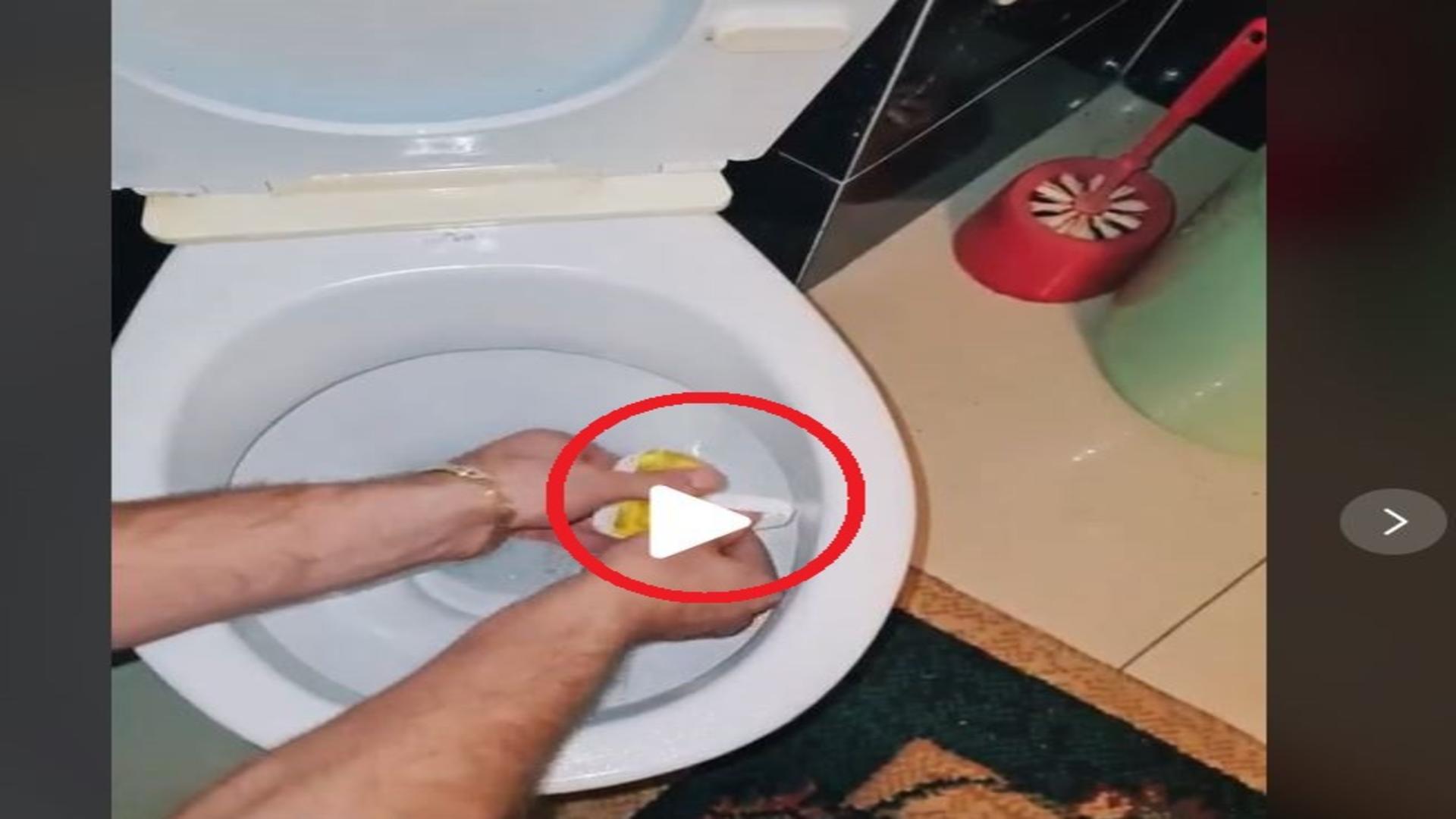 VIDEO – Cum se pune corect odorizantul pentru toaletă – 90% din oameni fac asta greșit