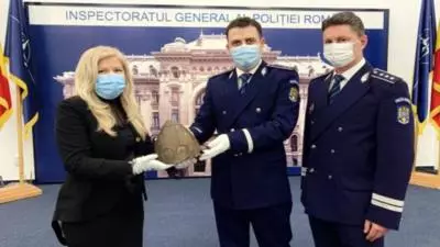 Coif medieval de origine vikingă, unicat în Romania și printre puținele exemplare cunoscute în Europa