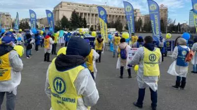 Proteste anuntate de sindicatele din sanatate Foto Facebook SS