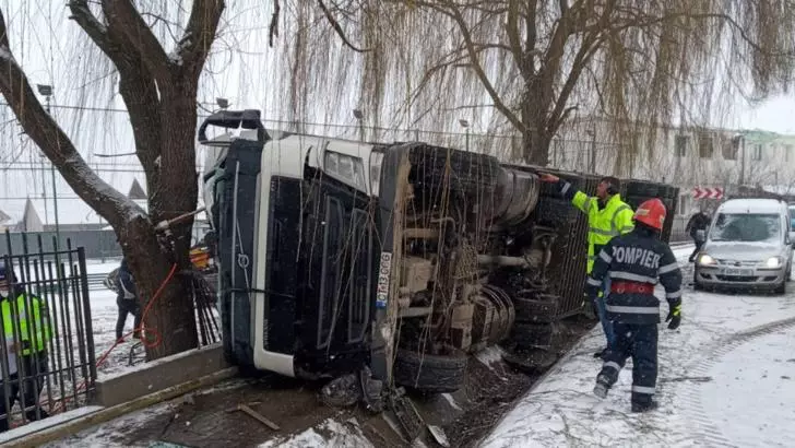 Accident violent Alba