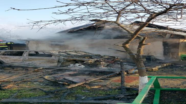 Incendiu casa Oltenita