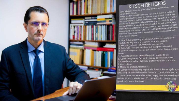 Vasile Bănescu, despre textul anticlerical de la „Romanian Kitsch Museum” Foto: basilica.ro