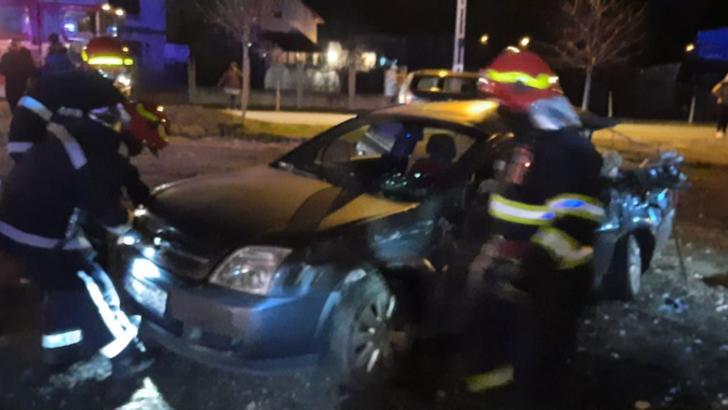 Accident feroviar în apropiere de Timișoara (foto: ISU Banat)