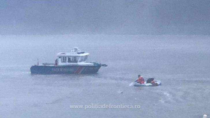 Operațiune de salvare a unor refugiați, în zona Moldova Nouă