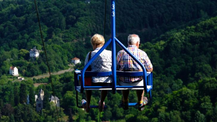 Telescaun blocat la Valea Soarelui