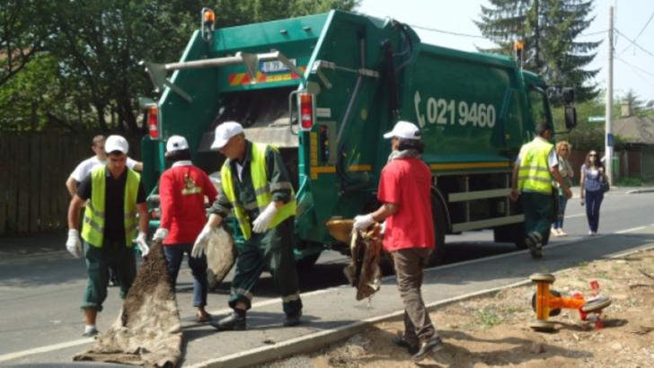 Utilitară de colectare Romprest