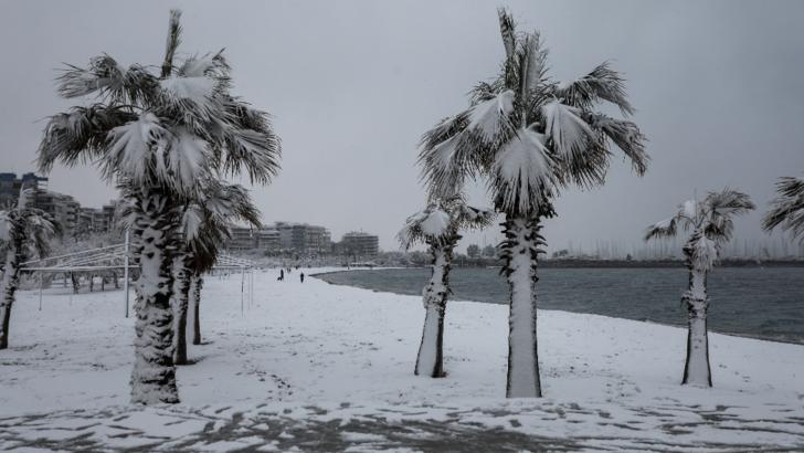 Grecia, lovită de Medeea, cea mai puternică furtună de zăpadă din ultimii 12 ani / Foto: Profi Media Images
