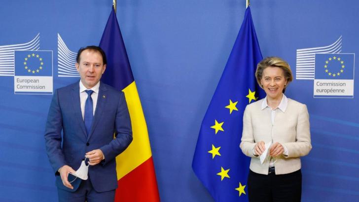 Florin Cîțu și Ursula von der Leyen