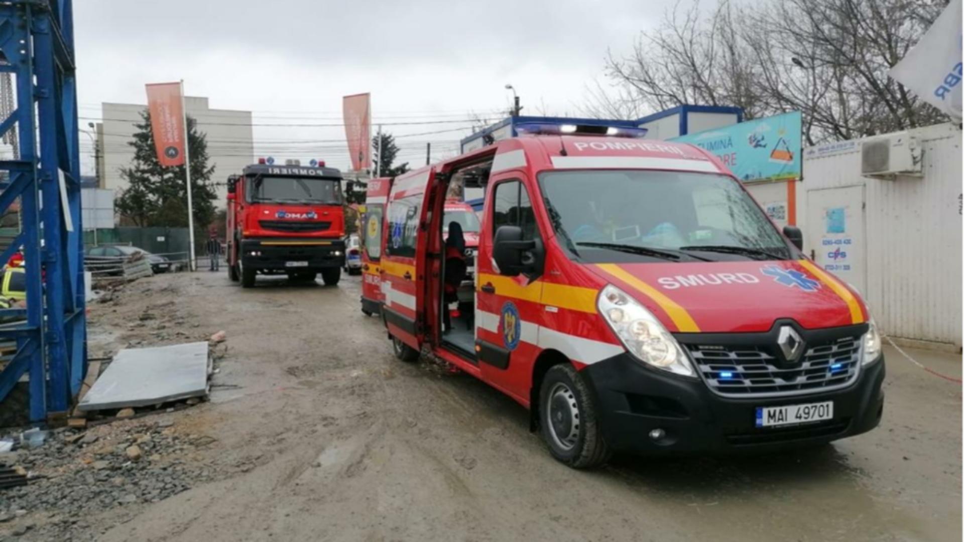 Accident muncă șantier Cluj