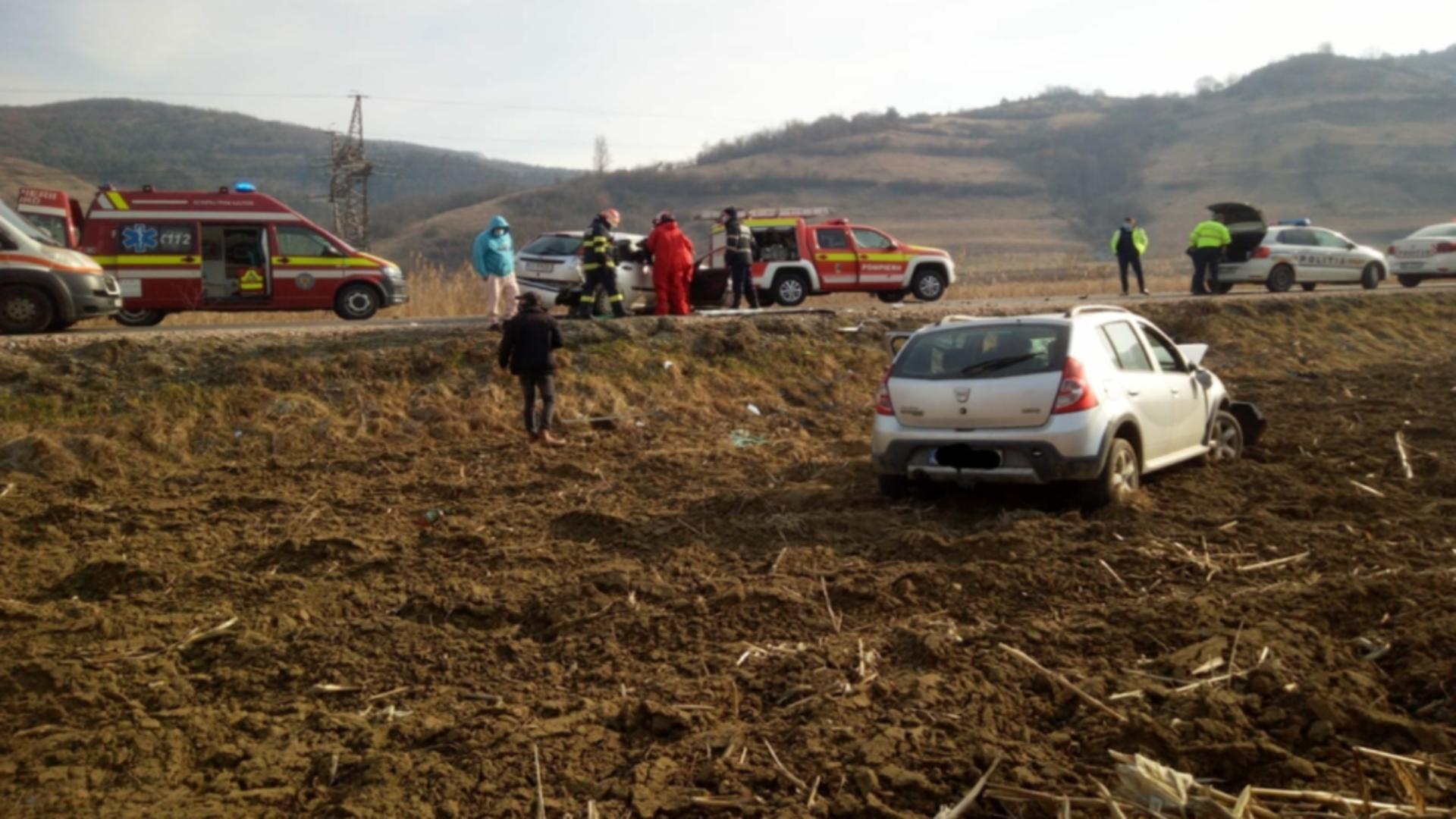 Accident în județul Cluj