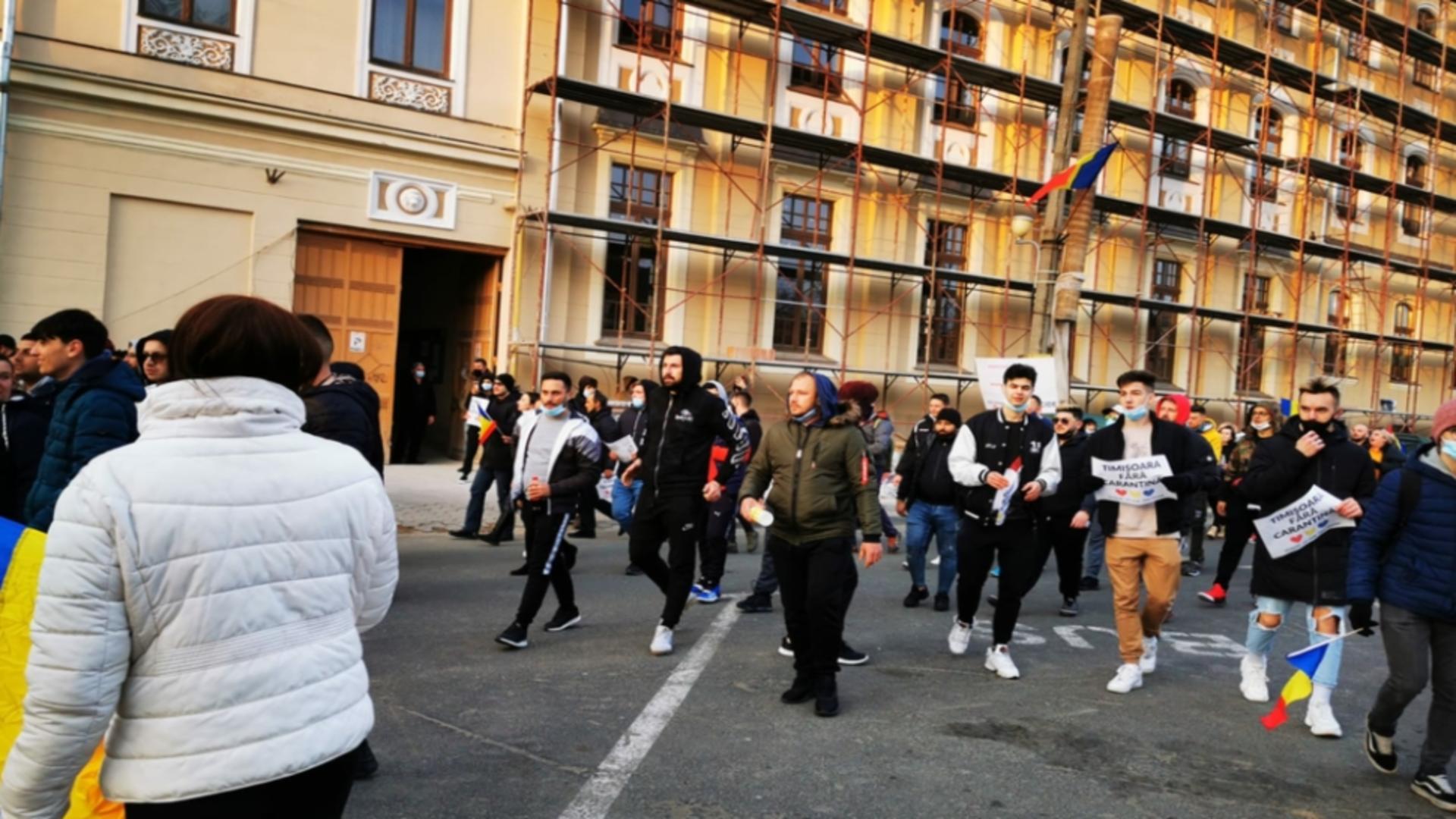 Proteste în Timișoara