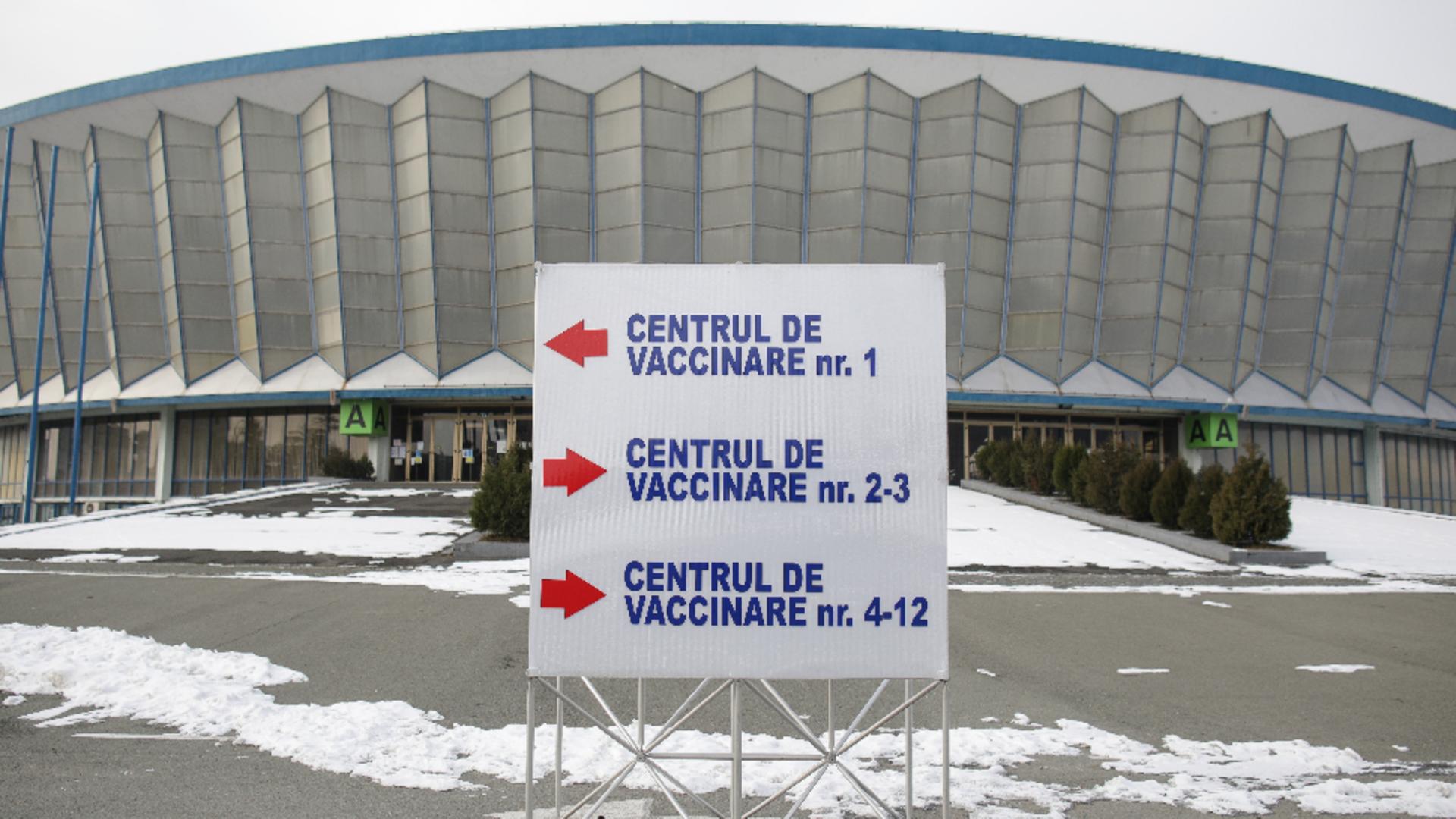 Centre vaccinare ROMEXPO Foto: Inquam Photos/Octav Ganea
