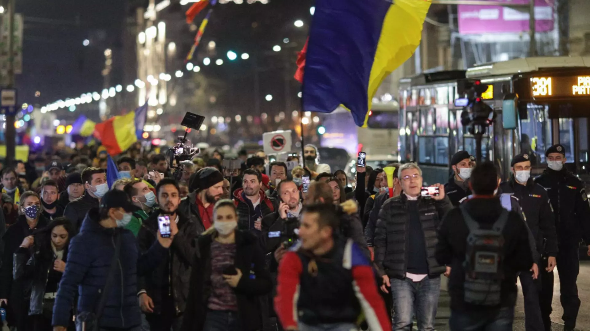 Protest Capitală / INQUAM - Octav Ganea